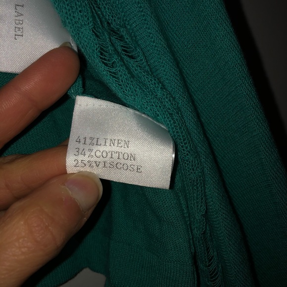 Anne Klein  Shaw collar sweater - Picture 2 of 3